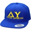 Delta Upsilon Du Flatbill Snapback Hats Original(Navy Blue)
