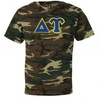 Delta Upsilon Lettered Camouflage T-Shirt(Camouflage)