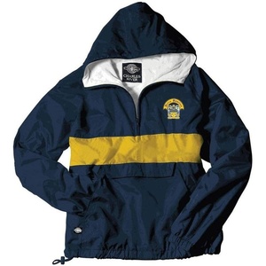Greekgear Delta Upsilon DU Anorak(Navy/Gold)