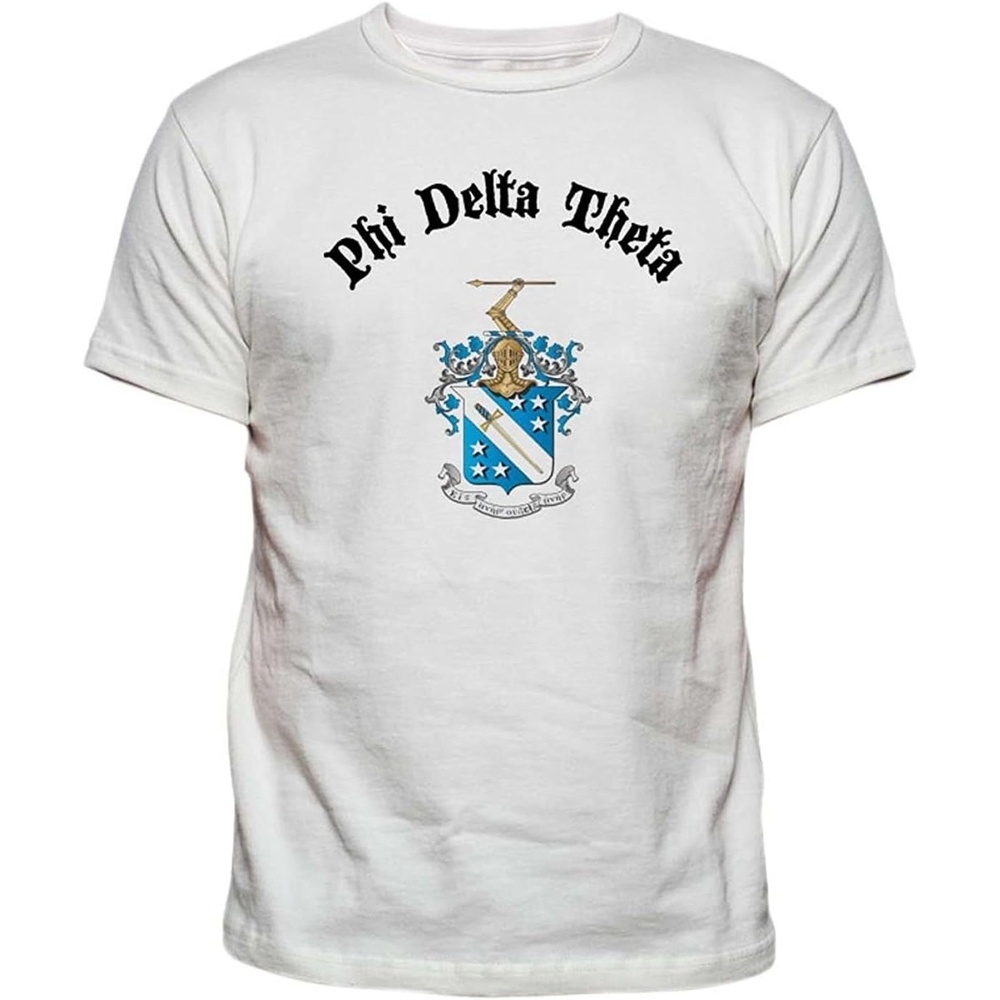 image:imagePhi Delta Theta Vintage Crest TShirtWhite