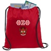 Greekgear Phi Sigma Phi Crest Shield Cinch Sack