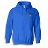 Greekgear Phi Delta Theta Crest – Shield Emblem Hooded Sweatshirt(Royal Blue)