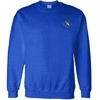 Greekgear Phi Delta Theta World Famous Crest – Shield PATCH Crewneck Sweatshirt(Royal Blue)
