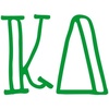 Kappa Delta Carson Greek Sticker Green