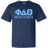 Phi Delta Theta Greek Heavyweight T-Shirt(True Navy)