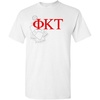 Phi Kappa Tau Greek Crest T-Shirt(Light Grey)