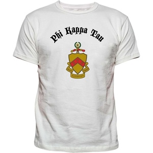 Phi Kappa Tau Vintage Crest T-Shirt(White)