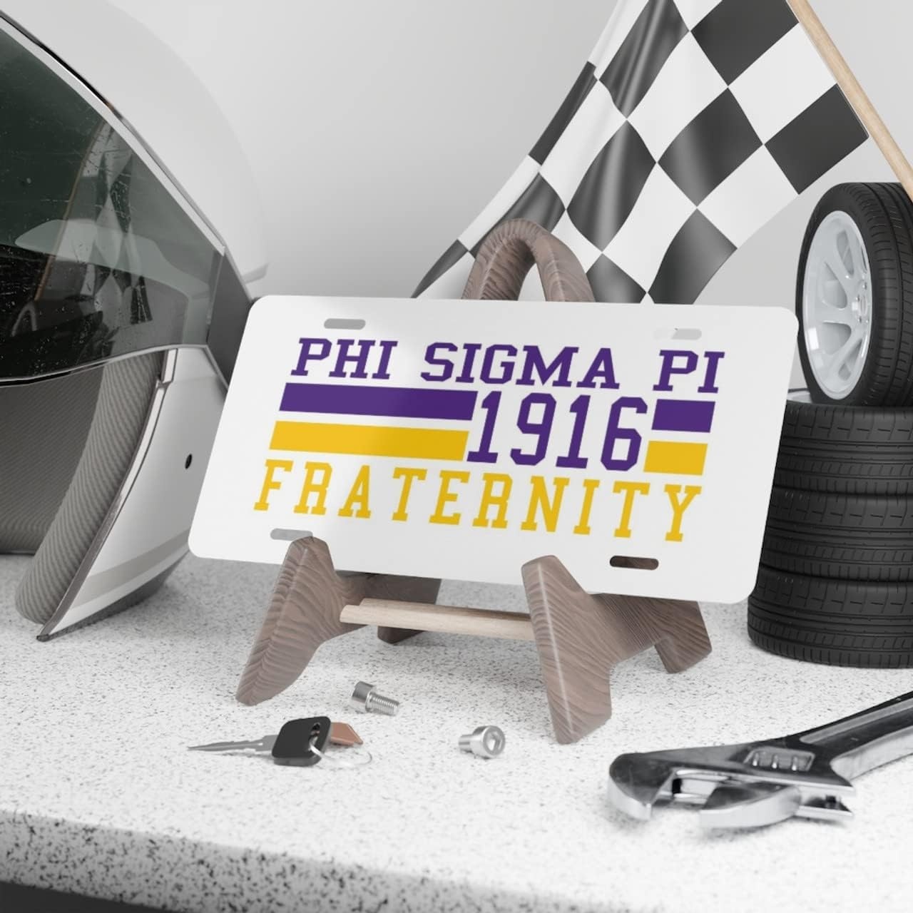 image:imagePhi Sigma Pi Year License Plates