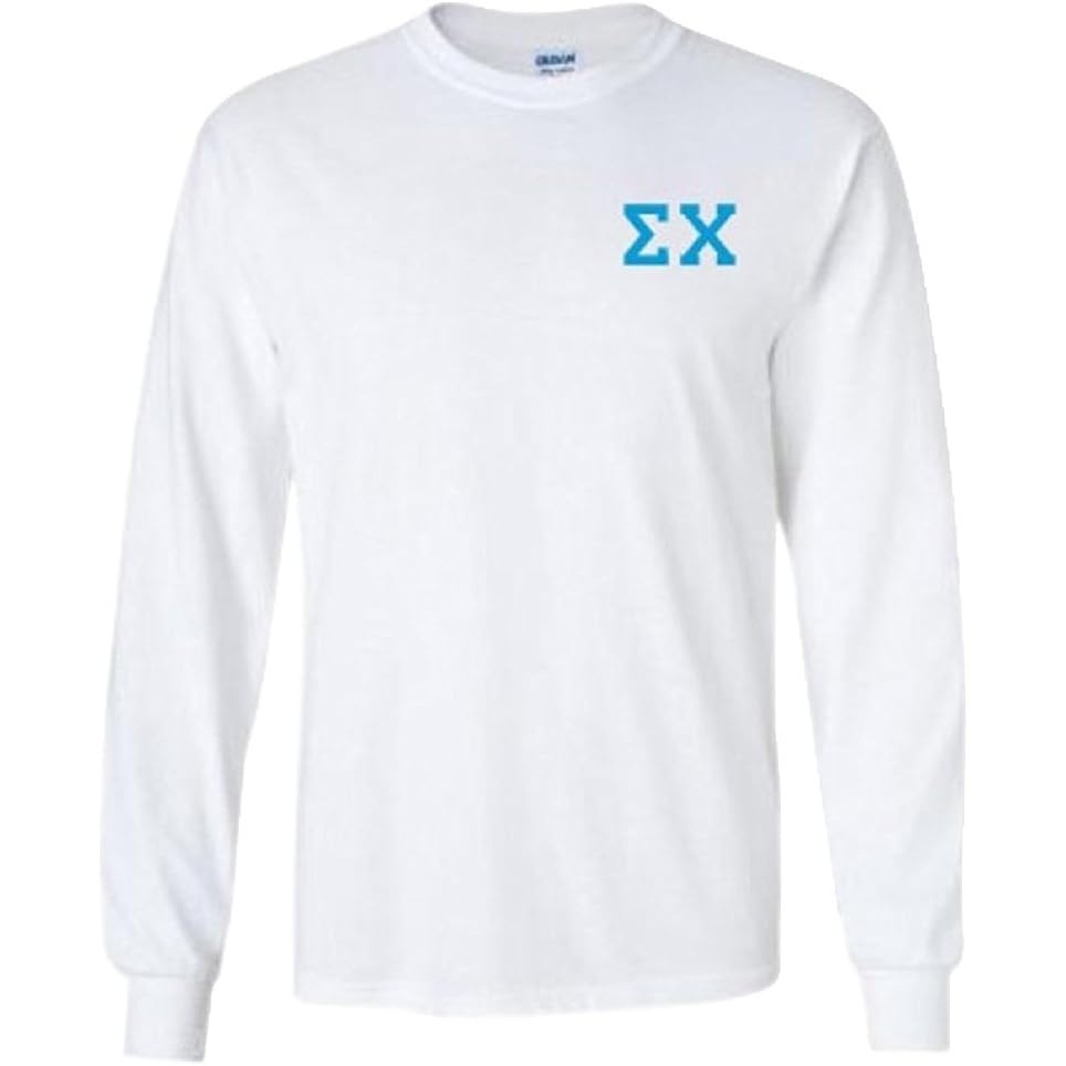 image:imageSigma Chi Flag Long Sleeve TShirtWhite