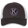 Greekgear Kiwanis Trucker Cap(Charcoal/White)
