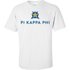 Pi Kappa Phi Logo Short Sleeve Tee(Light Grey)