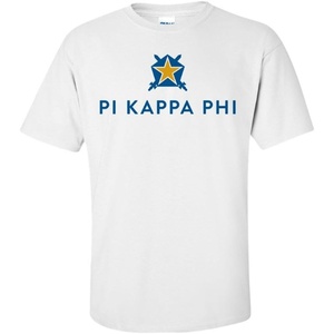 Pi Kappa Phi Logo Short Sleeve Tee(Light Grey)