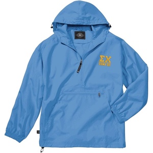 Sigma Chi Pack-N-Go Pullover(Columbia Blue)