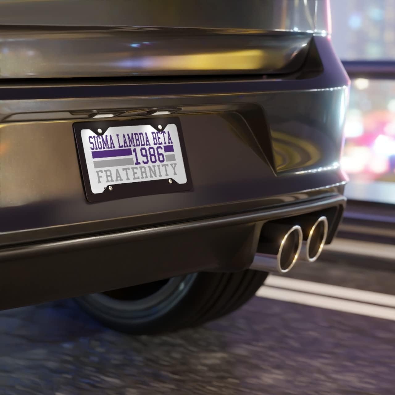 image:imageSigma Lambda Beta Year License Plates