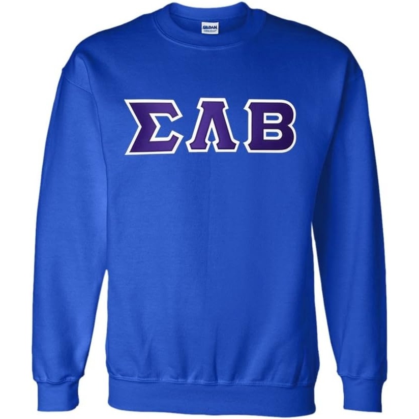 image:imageGreekgear Sigma Lambda Beta Lettered CrewneckRoyal Blue