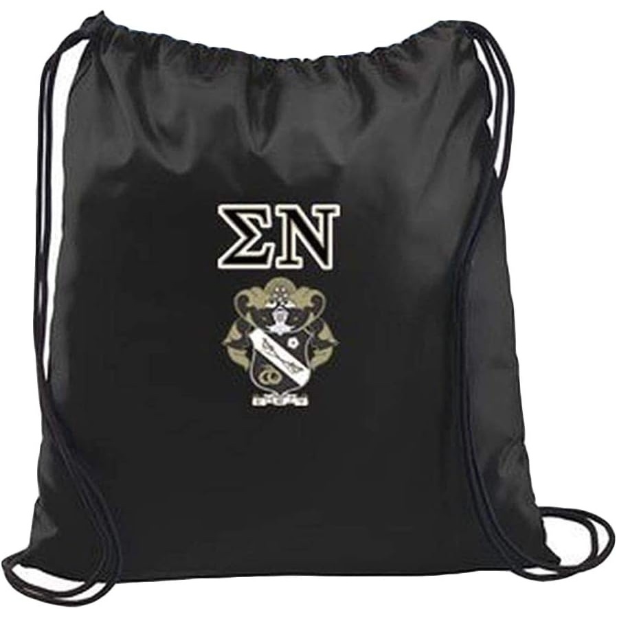 image:imageGreekgear Sigma Nu Crest Shield Cinch Sack