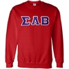 Greekgear Sigma Lambda Beta Lettered Crewneck(Red)