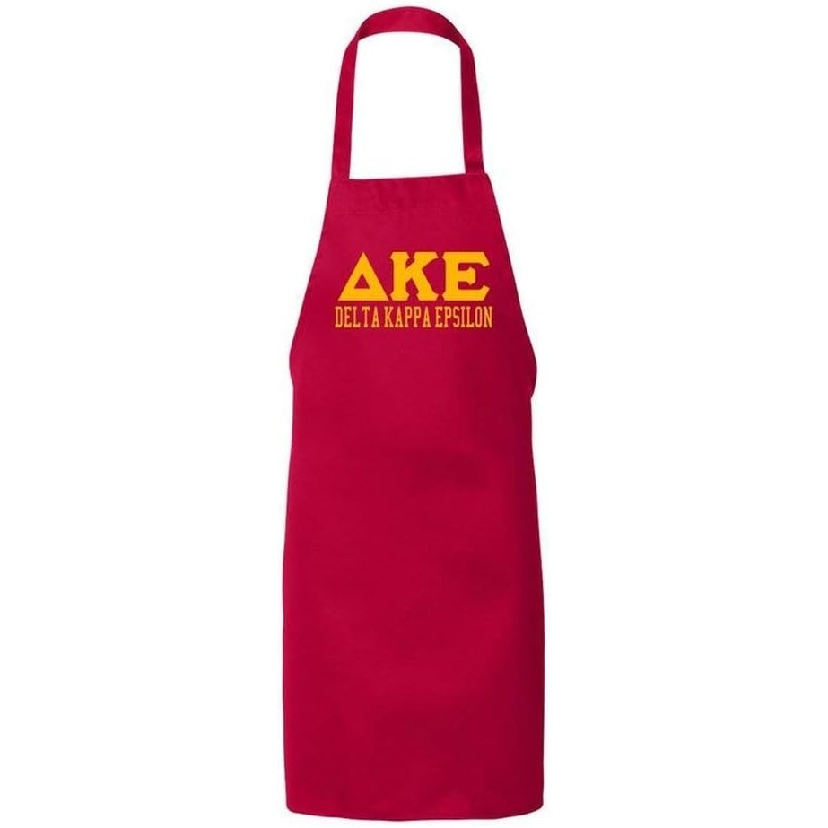 image:imageGreekgear Delta Kappa Epsilon DKE Large Apron Red