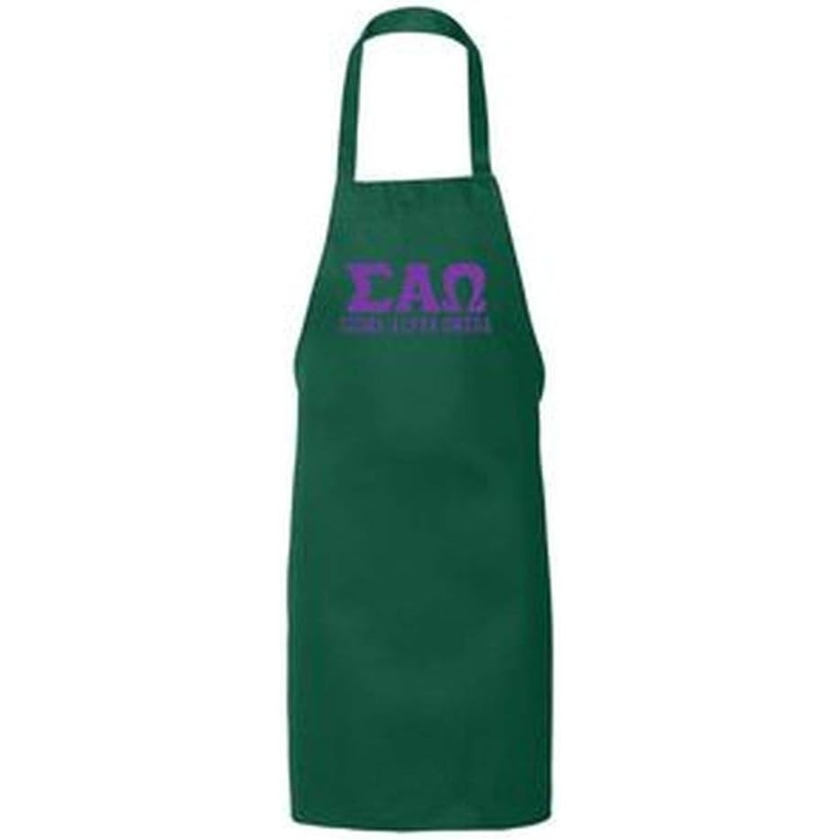 image:imageSigma Alpha Omega Large Apron Forest Green