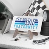 Tau Delta Phi Year License Plates