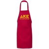 Greekgear Delta Kappa Epsilon DKE Large Apron Red