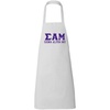 Greekgear Sigma Alpha Mu Large Apron White
