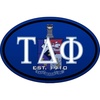 Greekgear Tau Delta Phi Color Oval Decal