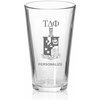 Greekgear Tau Delta Phi Mixing Glass Transparent