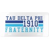 Tau Delta Phi Year License Plates