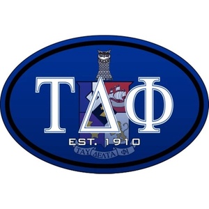 Greekgear Tau Delta Phi Color Oval Decal