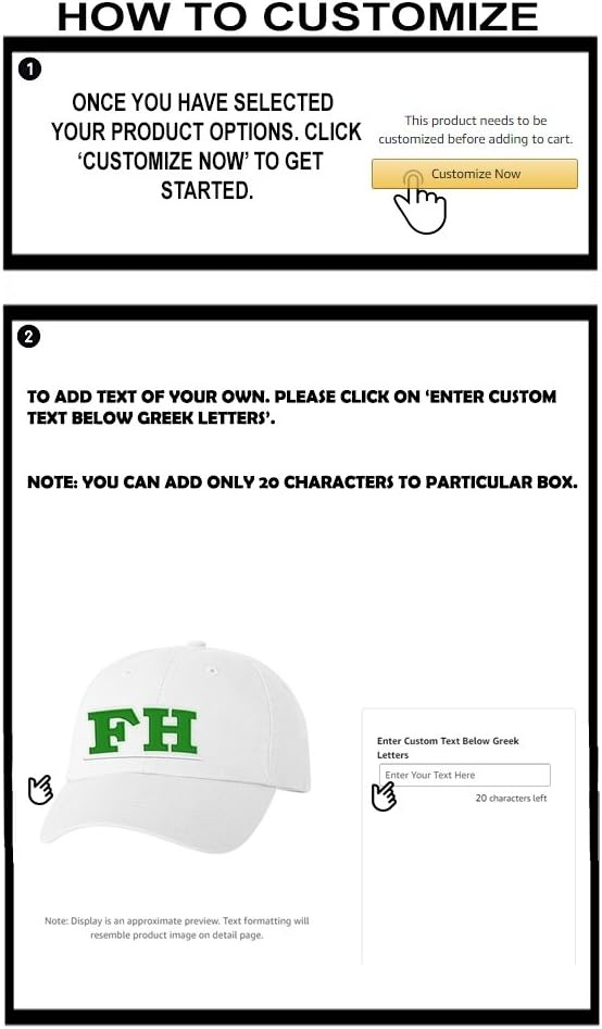 image:imagePersonalized Farmhouse Greek Line HatWhite