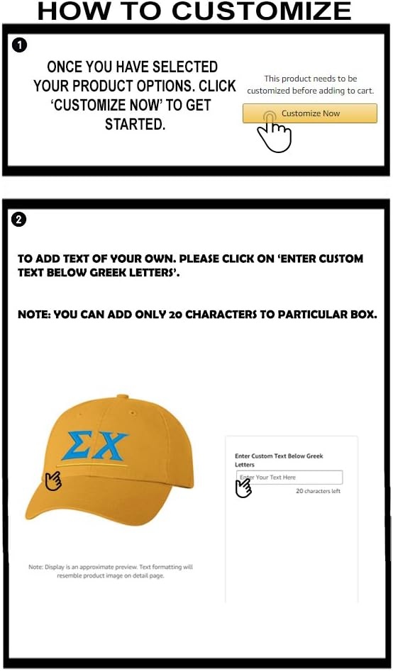 image:imageSigma Chi Greek Line HatGold