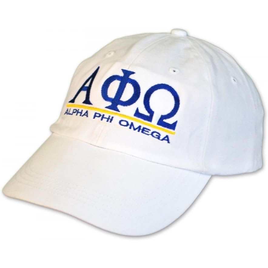 image:imageAlpha Phi Omega World Famous Line HatWhite