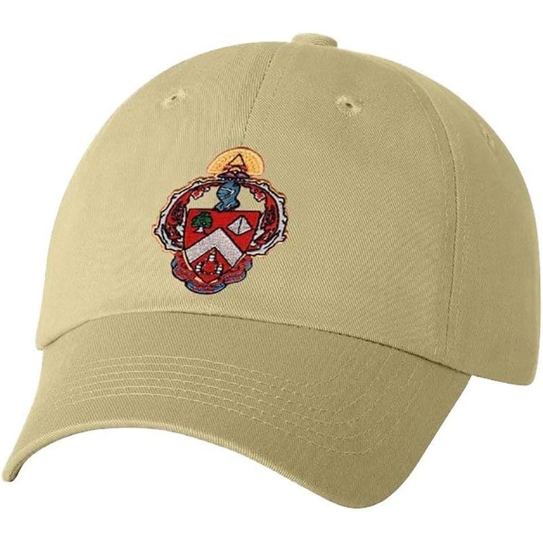 image:imageGreekgear Triangle Fraternity Emblem HatKhaki