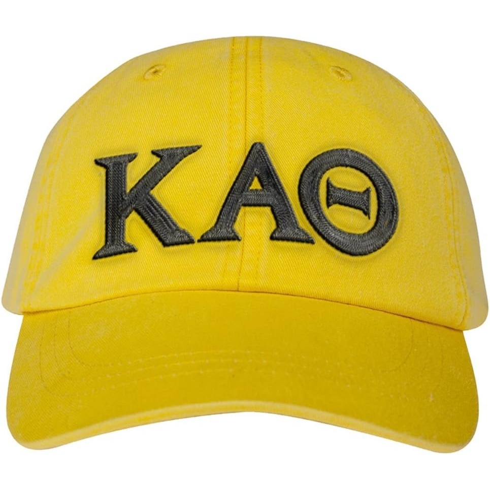 image:imageKappa Alpha Theta Lettered Premium Pastel HatLemon