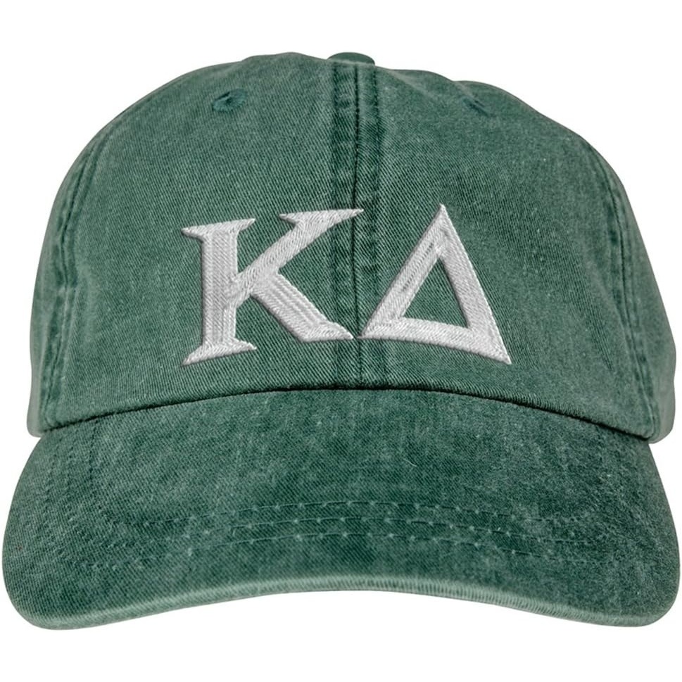 image:imageKappa Delta Lettered Premium Pastel HatForest Green