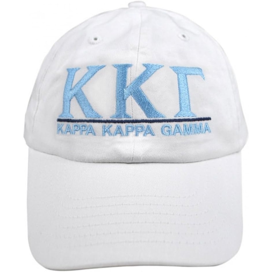 image:imageKappa Kappa Gamma World Famous Line HatWhite