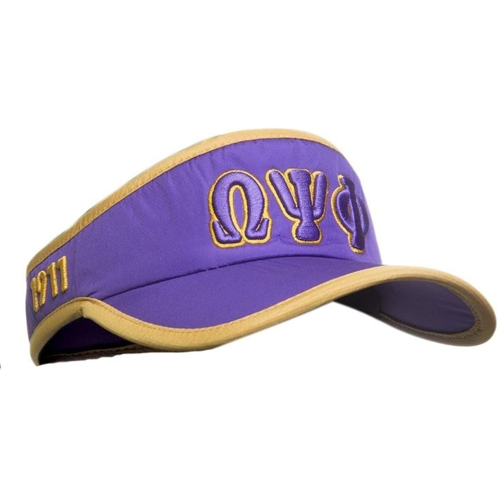 image:imageOmega Psi Phi Feather Light Visor Multicolor