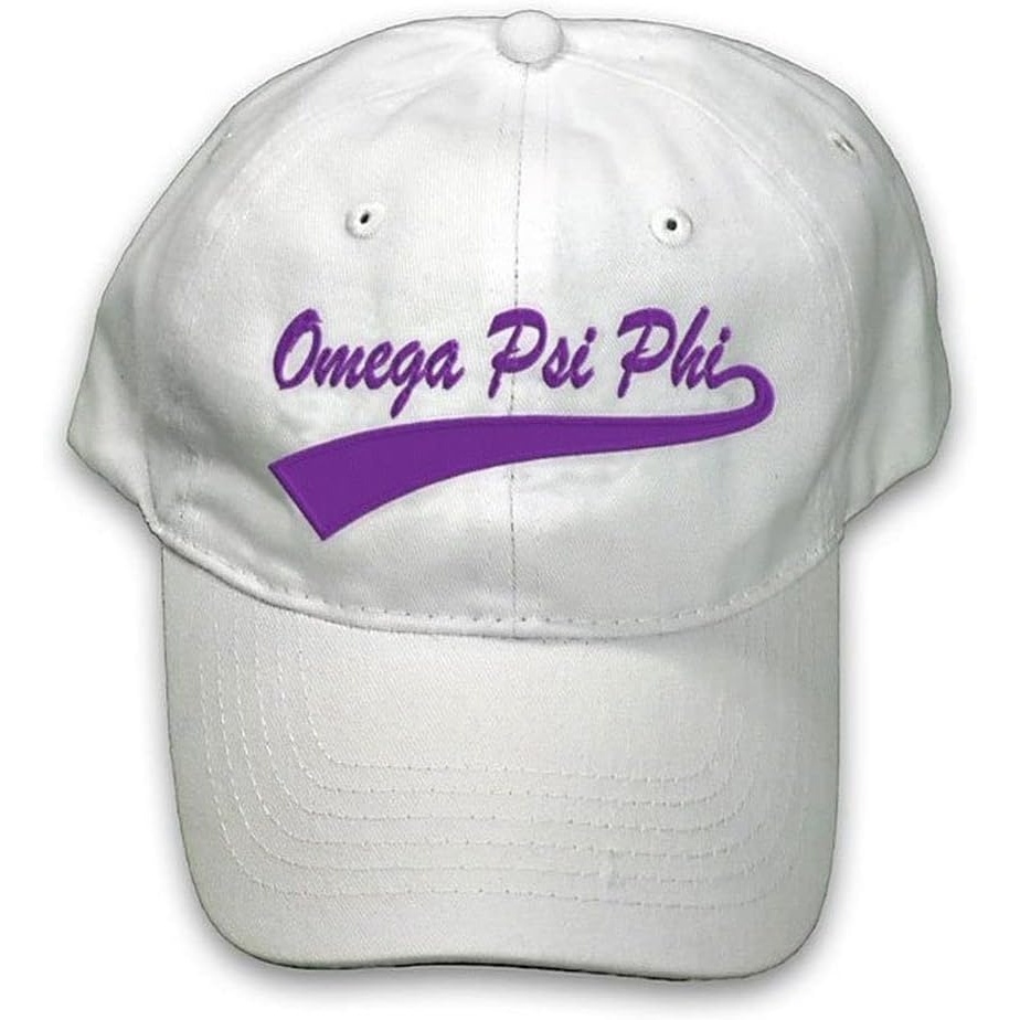 image:imageOmega Psi Phi New Tail Baseball Hat White