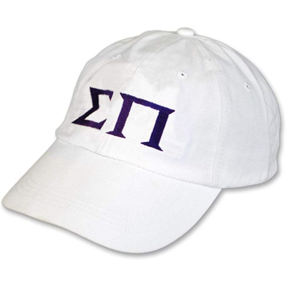 image:imageSigma Pi Flatbill Snapback Hats OriginalWhite