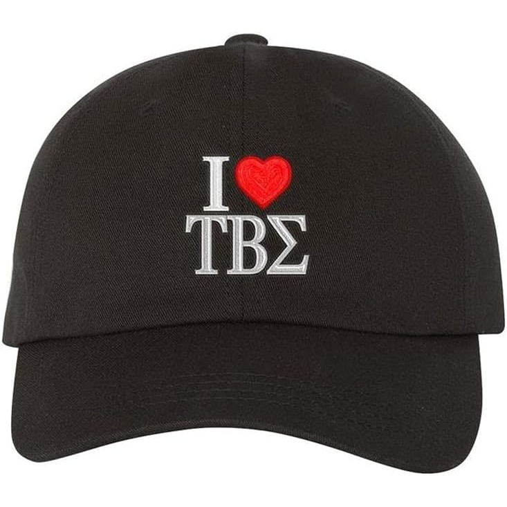 image:imageTau Beta Sigma I Love Hat Black