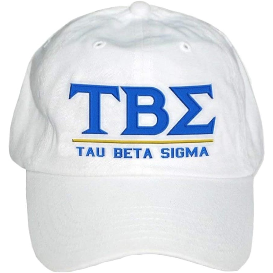 image:imageTau Beta Sigma World Famous Line HatWhite