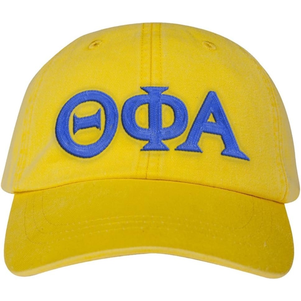image:imageTheta Phi Alpha Lettered Premium Pastel HatLemon