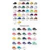 Fraternity & Sorority Customize Greek Hats(White)