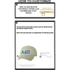 Personalized Alpha Delta Pi Greek Line Hat(Tan)
