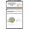 Personalized Alpha Gamma Rho Greek Line Hat(Tan)