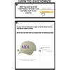 Personalized Alpha Kappa Lambda Greek Line Hat(Tan)