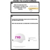 Personalized Gamma Phi Beta Greek Line Hat(White)