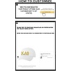 Personalized Kappa Alpha Theta Greek Line Hat(White)