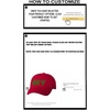 Personalized Phi Kappa Psi Greek Line Hat(Red)